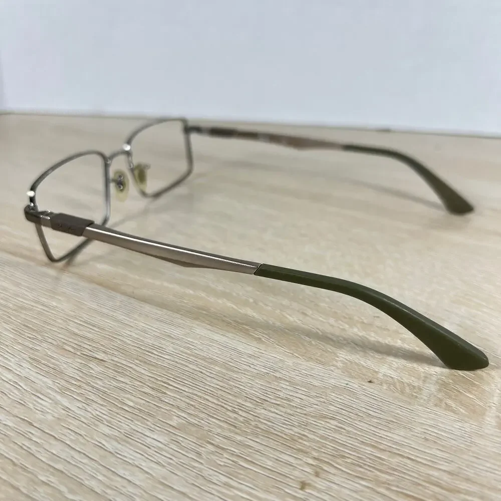 Ray-Ban RB6275 2762 Eyeglasses Gunmetal Light Brown Green 52-17-145